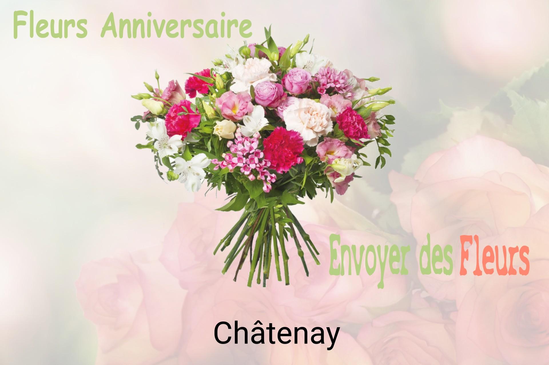 Bouquet de fleurs d’anniversaire livré à Châtenay